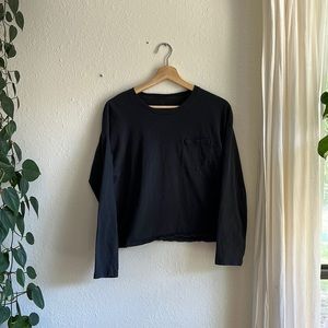 Everlane Cotton Long-sleeve Pocket Tee